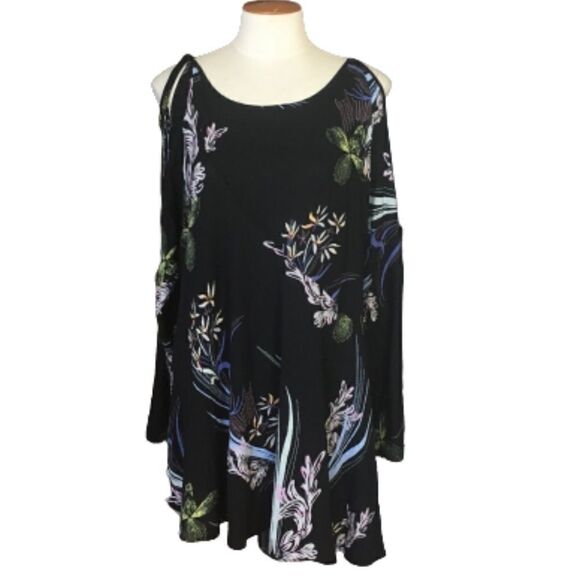 Free People Clear Skies Cold Shoulder Tunic XS - Picture 4 of 7